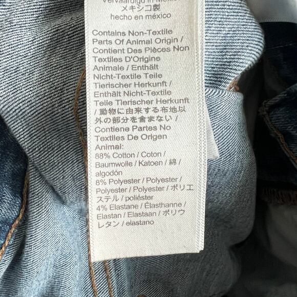 Madewell Curvy High Rise Skinny Jeans Women's 27 Moreaux Medium Wash Stretch - Picture 7 of 7